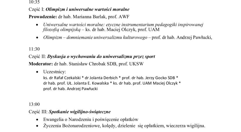 Ogólnopolskie Sympozjum Naukowe